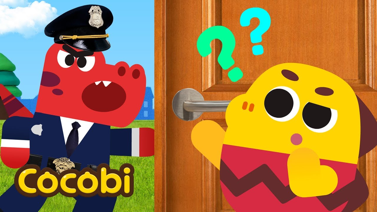 Panggil Polisi🚔 Orang Asing Bahaya  | Lagu Untuk Anak-anak | Kids Songs | Cocobi