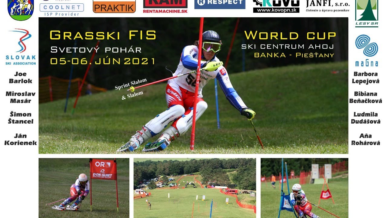 FIS GRASS SKIING WORLD CUP 2021 Sprint Slalom 1st run men