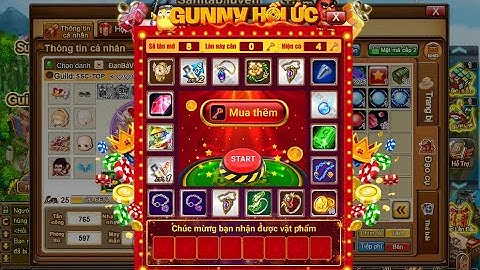 Gunny Hồi Ức - [ Gà Hồi Ức ] Max 9 Quay Rương Thần Tài Kiếm 