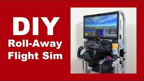 DIY Roll-Away Flight Simulator