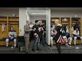 "My Son!" | Buffalo Sabres Dads Read The Lineup Card Before Game In Columbus | Sabres Dads' Trip