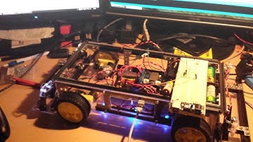 Arduino robot automatic adjusting headlights