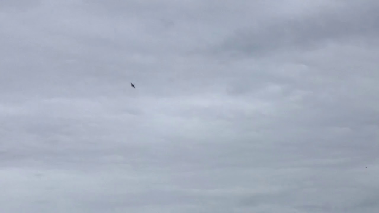 Military Jet Flies Over Myrtle Beach YouTube