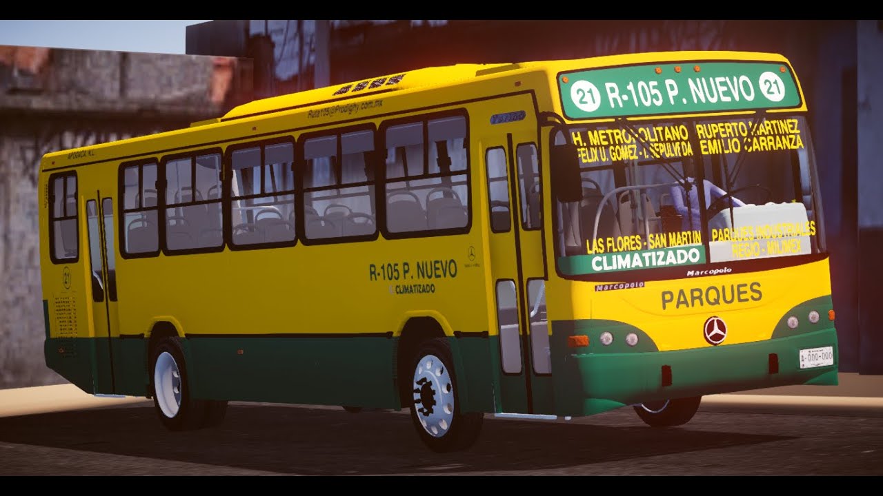 Ruta 105 Parques - YouTube