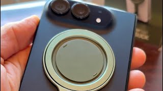 iPhone Duo + OhSnap Grip stand. Does it fit