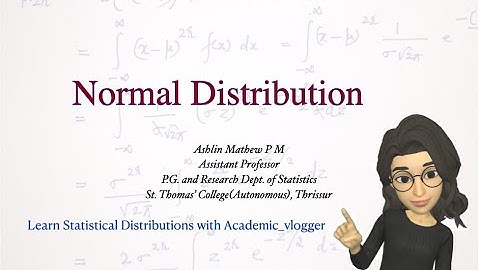 Normal Distribution and its Moments | Normal Distribution in Malayalam