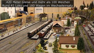 1:32-Modelleisenbahn als Hobby – Besuch bei Spur-1-Team Rumeltshausen Öffentlicher Fahrbetrieb Spur1