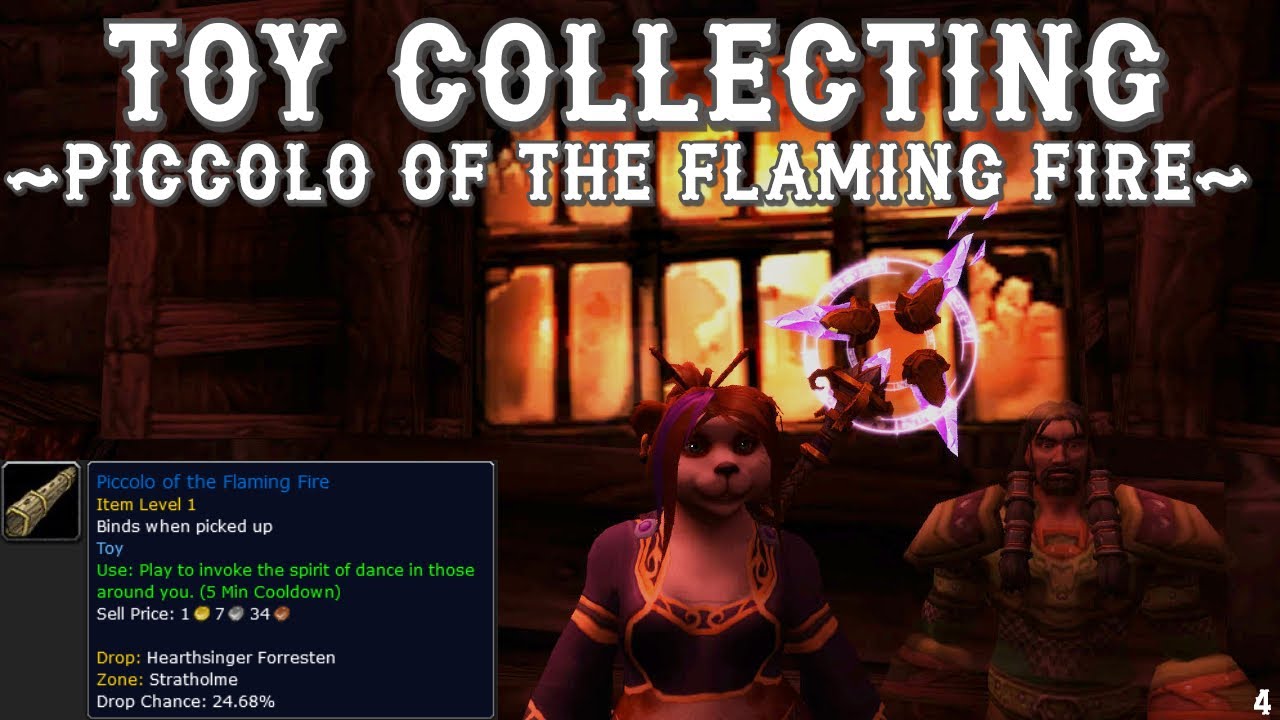 Piccolo of the Flaming Fire | Toy Collecting | World of Warcraft - YouTube
