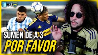 BOCA DREW in Avellaneda in a DERBY to forget