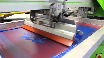 Matsui Color | Water Base Acrylic Printing:  Flood Bar Height and Squeegee Angle