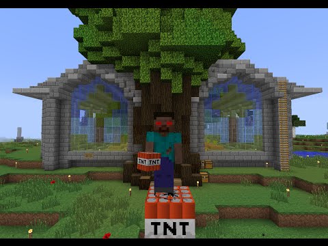 Stained Glass Trees S3e9 Dozacraft Smp Minecraft Vanilla1 8 Snapshot 14w30c Youtube