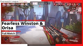 FEARLESS WINSTON & ORISA POV | Shanghai Dragons vs Hangzhou Spark | Full Match | CD Cup Final APAC