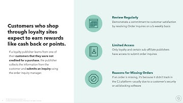 Getting Started as a CJ Advertiser: Order Inquiry Manager