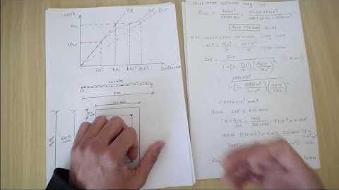 Beam deflection Example 2 - Part 5