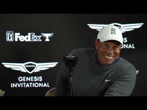 Tiger Woods Tuesday Press Conference 2023 The Genesis Invitational