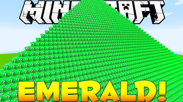 Minecraft EMERALD Lucky Blocks Pyramid Race (Modded Minigame) Challenge
