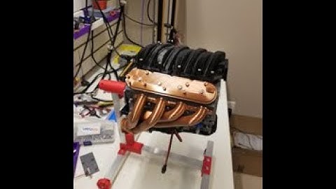 Chevy LS3 3D printed engine