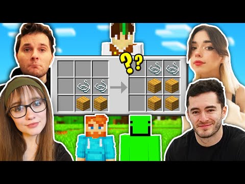 I asked 10 Minecraft Youtubers how to craft a loom..
