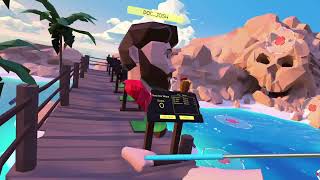 Walkabout mini golf PSVR2 gameplay with friends