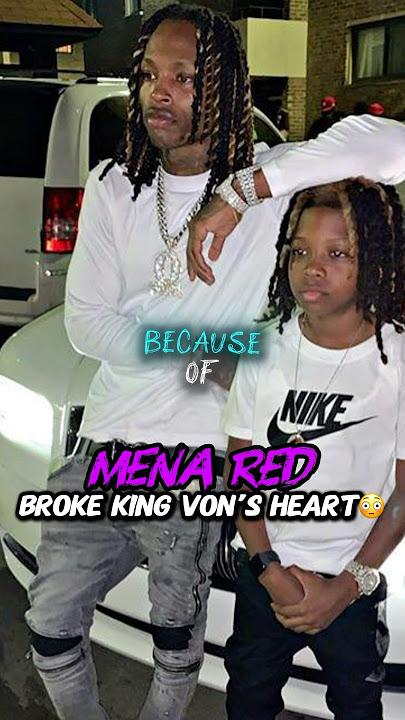 Mena Red SAVED King Von at prom😳