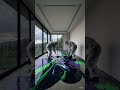 Northern Lights Epoxy Floor Transformation for Luxury Interiors