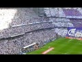 نشيد ريال مدريد من مدرجات سنتياغو برنابيو مرعب 
