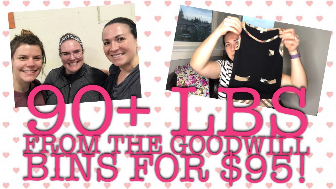 90+ LBS OF MIXED DESIGNER CLOTHING, SHOES & ACCESSORIES FROM THE GOODWILL OUTLET! goodwill outlet tacoma