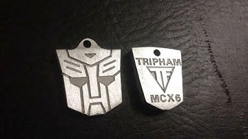 MasterCam X6 TransFormer Keychain