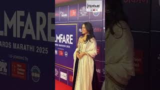 Priya Bapat At The Filmfare Awards Marathi 2025