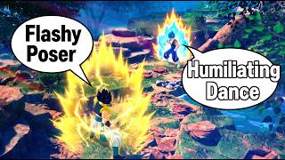Vegito Beefing with Gogeta