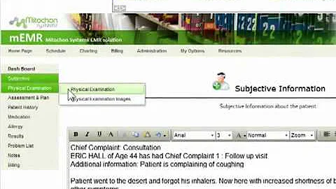 BACMM-Mitochon Systems Free EMR Demo Patient Encounter