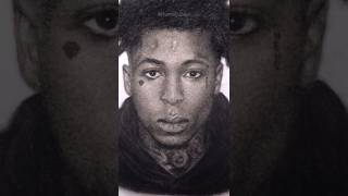 How to draw NBA YoungBoy in 60 seconds!✨ #art #freestyle #drawing #foryou #shorts #shortvideo