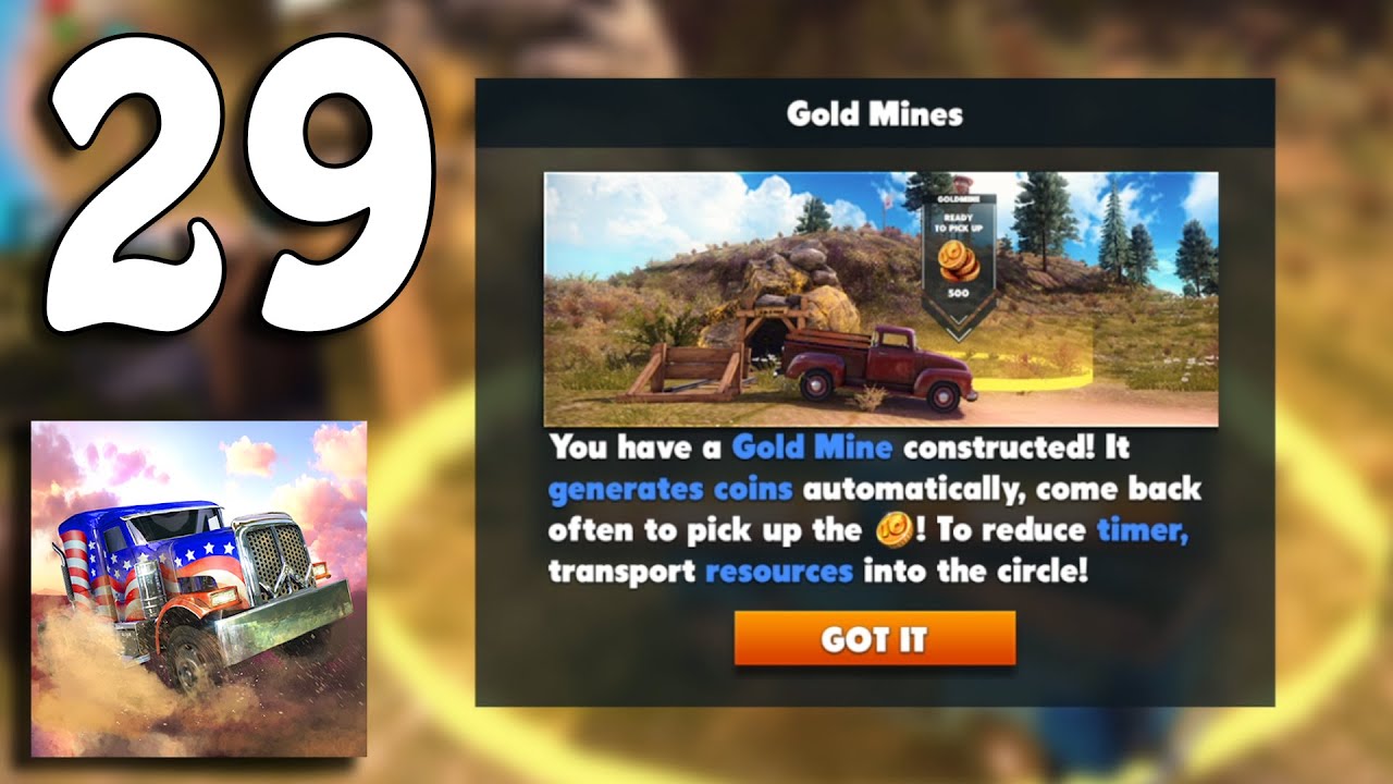 Off The Road - Gameplay Walkthrough Part 29 - Gold Mines = Free Money? (Android, iOS)