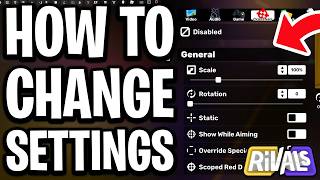 How to Change Settings in Rivals Roblox - Full Guide
