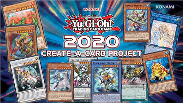 BREAKING NEWS!!! Yu-Gi-Oh! TCG 2020 Create a card project! Everything we know!!!