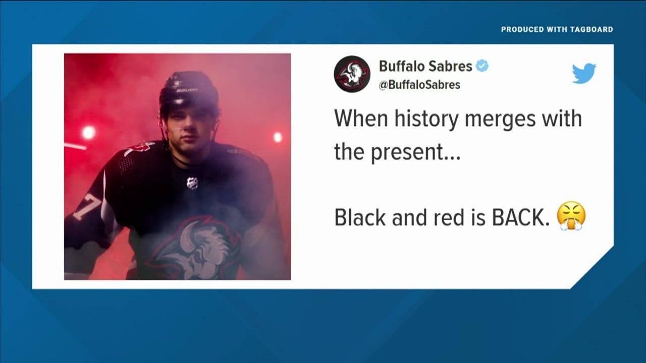 Memorable Sabres jersey gets fresh redesign with help from a WNY native