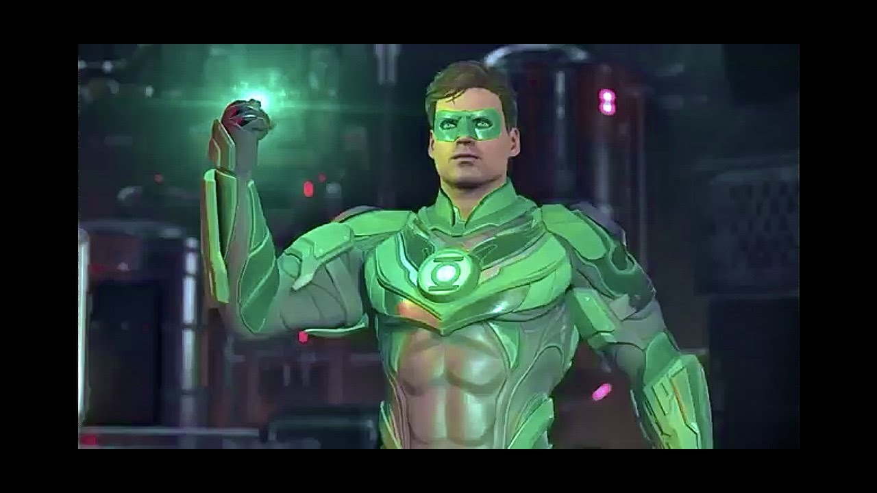 Injustice 2 Green Lantern Introduction Dialogues - YouTube
