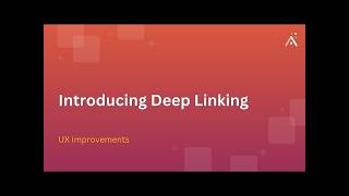 Introducing Deep Linking