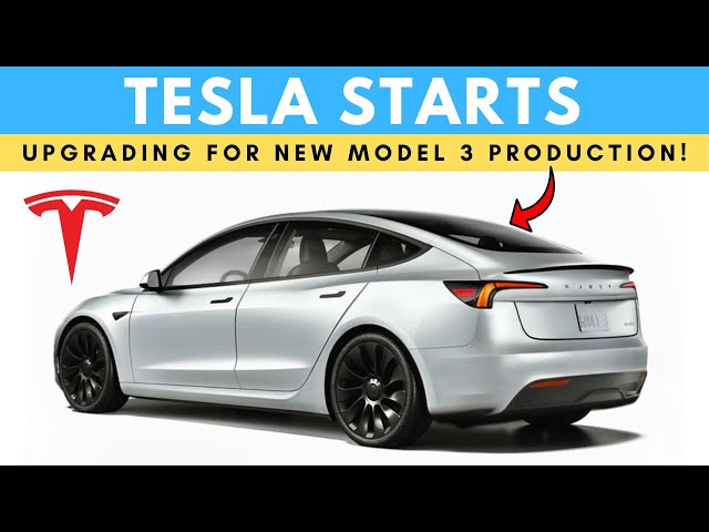 Vorstellung Upgrade Tesla Model 3 - News - ELECTRIC WOW 