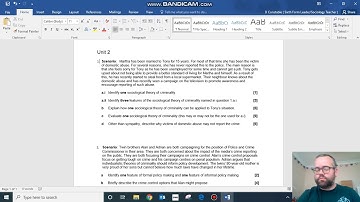 Criminology unit 2 walkthrough