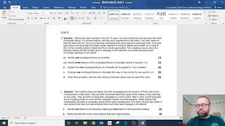 Criminology unit 2 walkthrough