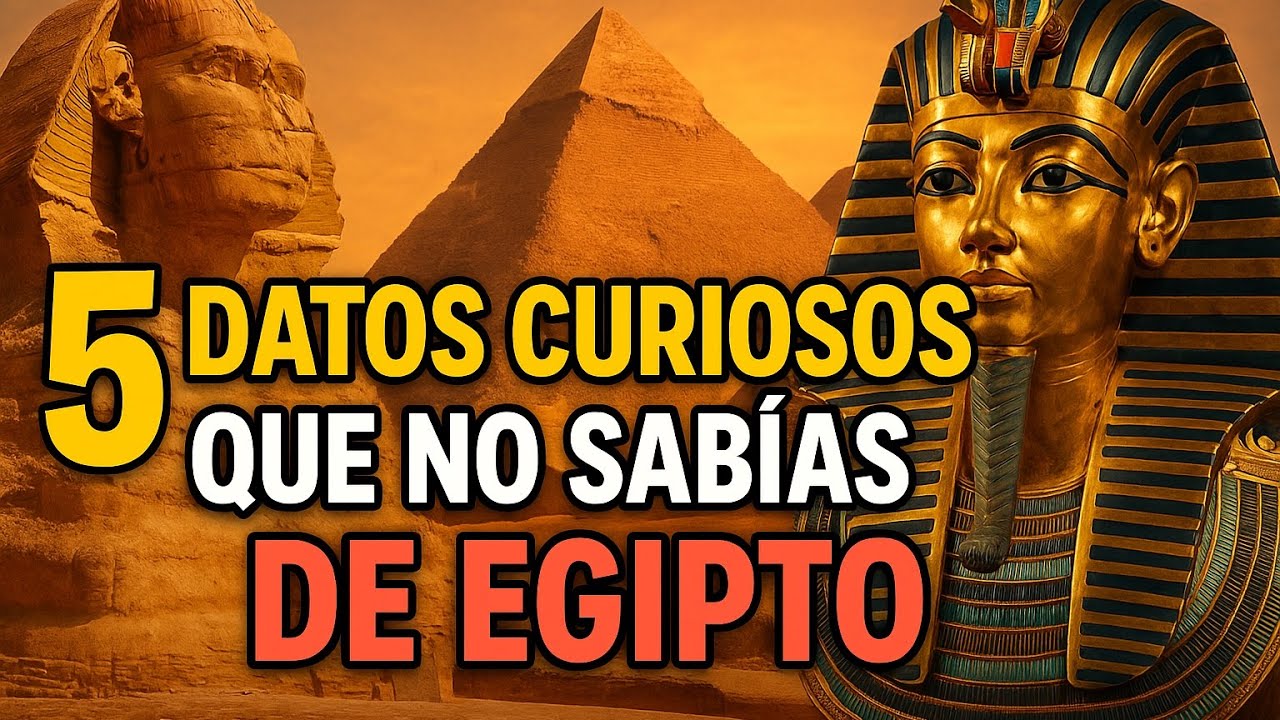 5 Datos CURIOSOS 😱👀que no sabías de EGIPTO 🇪🇬📜 - YouTube