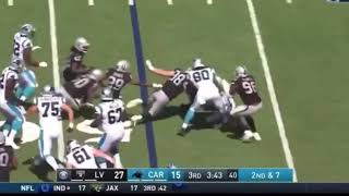 Johnathan Abrams Hit Sticks Christian Mccafferey