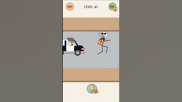 How To Solve Thief Draw Level 61 #shorts #youtubeshorts #gamingshorts #aigamingyt