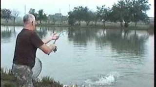 Predator fishing for Arapaima or Pirarucu at IT Lake Monsters.