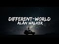 Alan walker  different world lyrics ft sofia carson k391 corsak