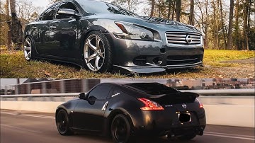 370z Tuned struggles vs a 6mt swapped 7th Gen MAXIMA!