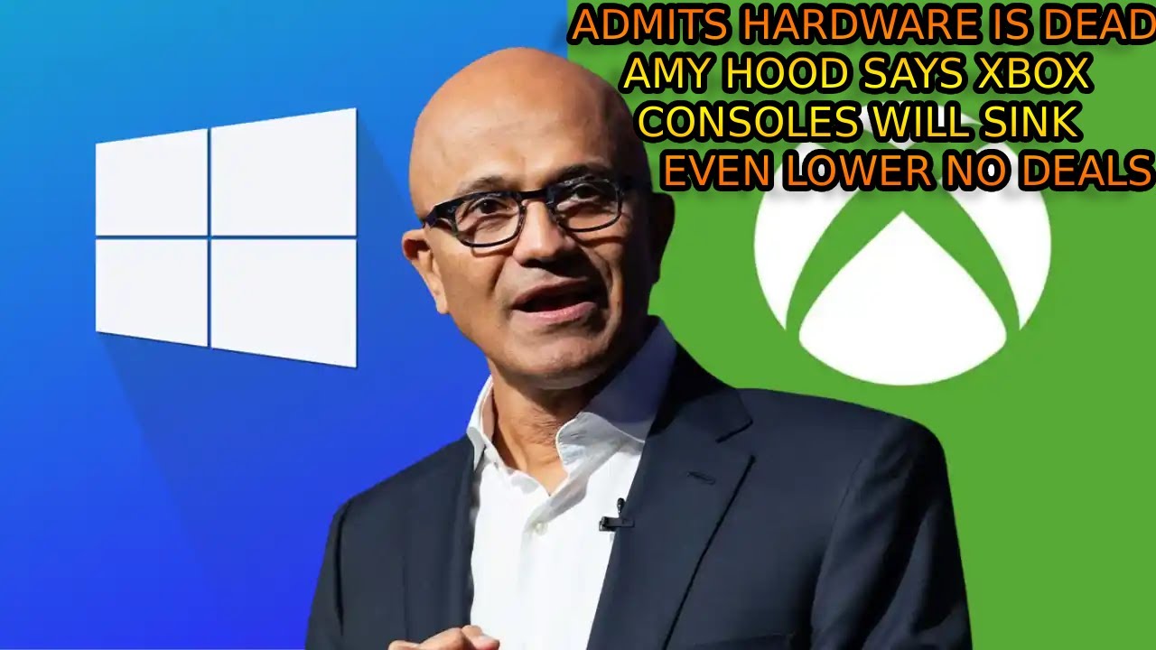 XBOX Is Dead To Microsoft. CEO Ignores Xbox Consoles And Amy Hood Admits NO Hardware Deals Coming.
