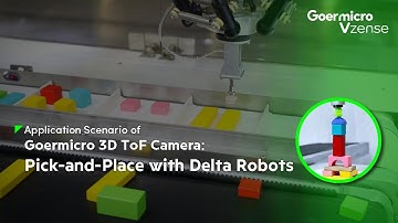 Application Scenario - Goermicro 3D ToF Camera in Pick-and-Place with Delta Robots