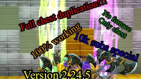 Full chest duplication glitch in skyblock blockman go (10k subscribers special) (version 2.24.5